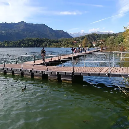 Grazioso Bilocale Merlino, Luminoso Con Vista Santuario, Wifi 아파트
